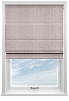 Quay Stripes, Parisian Purple - Roman Blind
